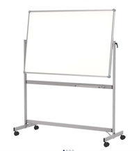 Whiteboard tavle PRO mobile 100 x 150cm - skrive på begge sider